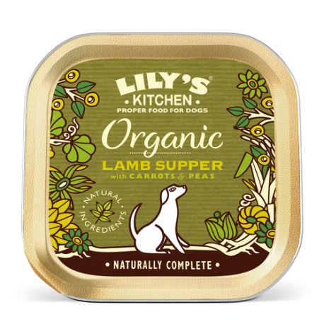 Lilys Lamb Supper Organic para perros