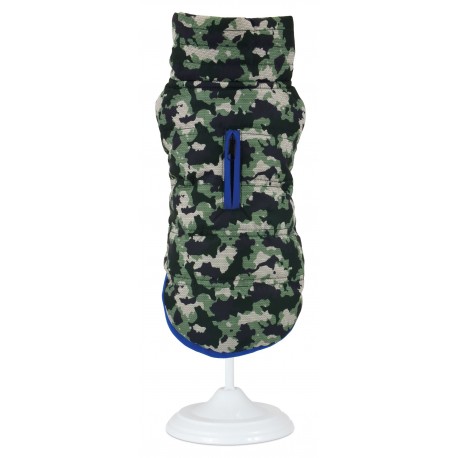 Chaqueta impermeable camuflaje